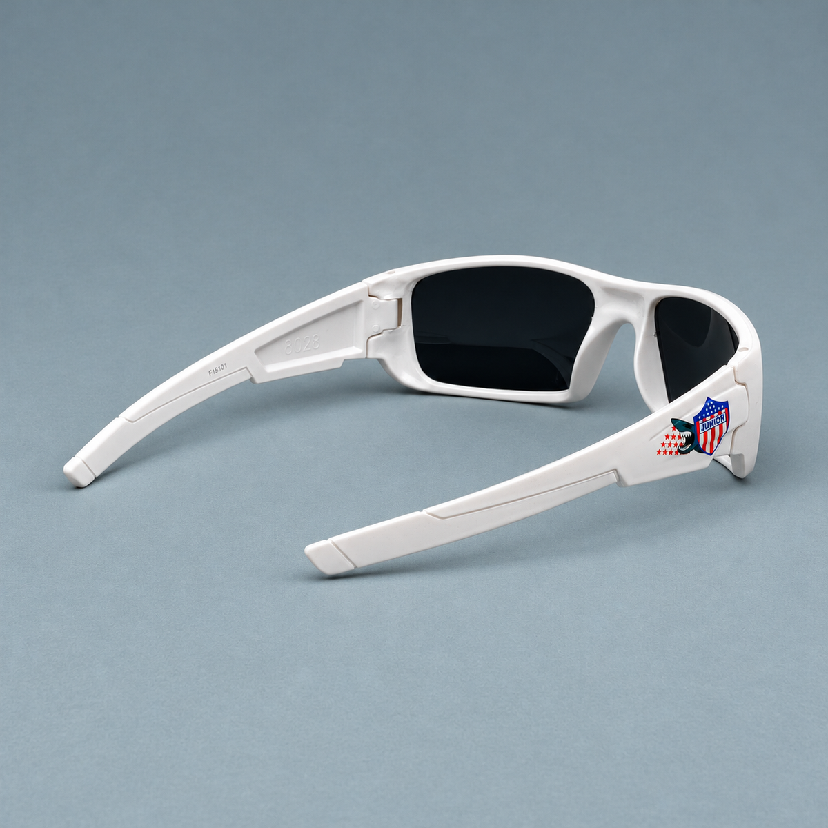 Gafas de Sol Envolventes Blancas Junior de Barranquilla "Tiburón" (UV400) | Piclek (Copia)