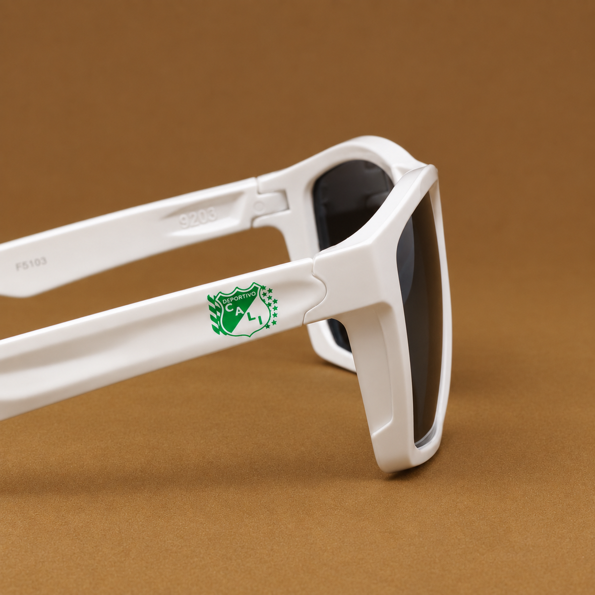 Gafas de Sol Deportivo Cali Edición Blanca | Lentes Negros UV400 Unisex