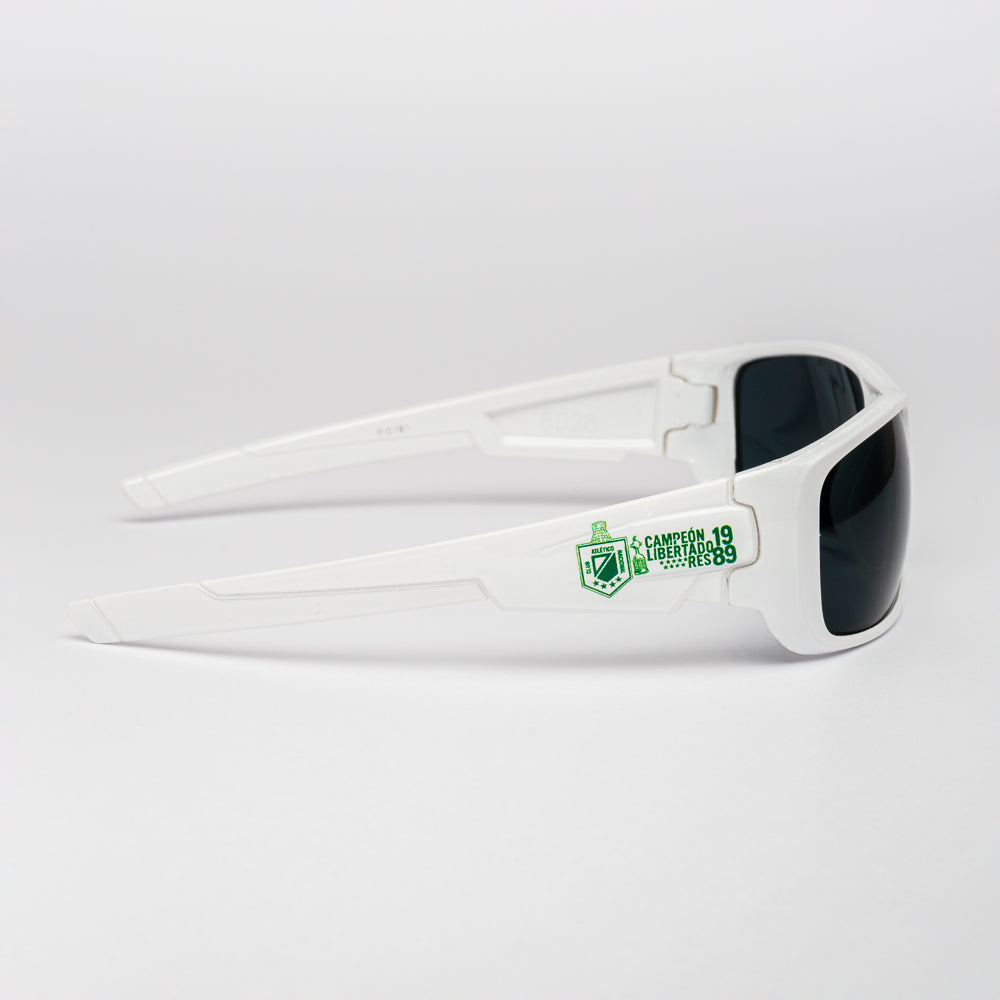 Gafas de Sol Urbanas Blancas - Edición Atlético Nacional 1989 (UV400)
