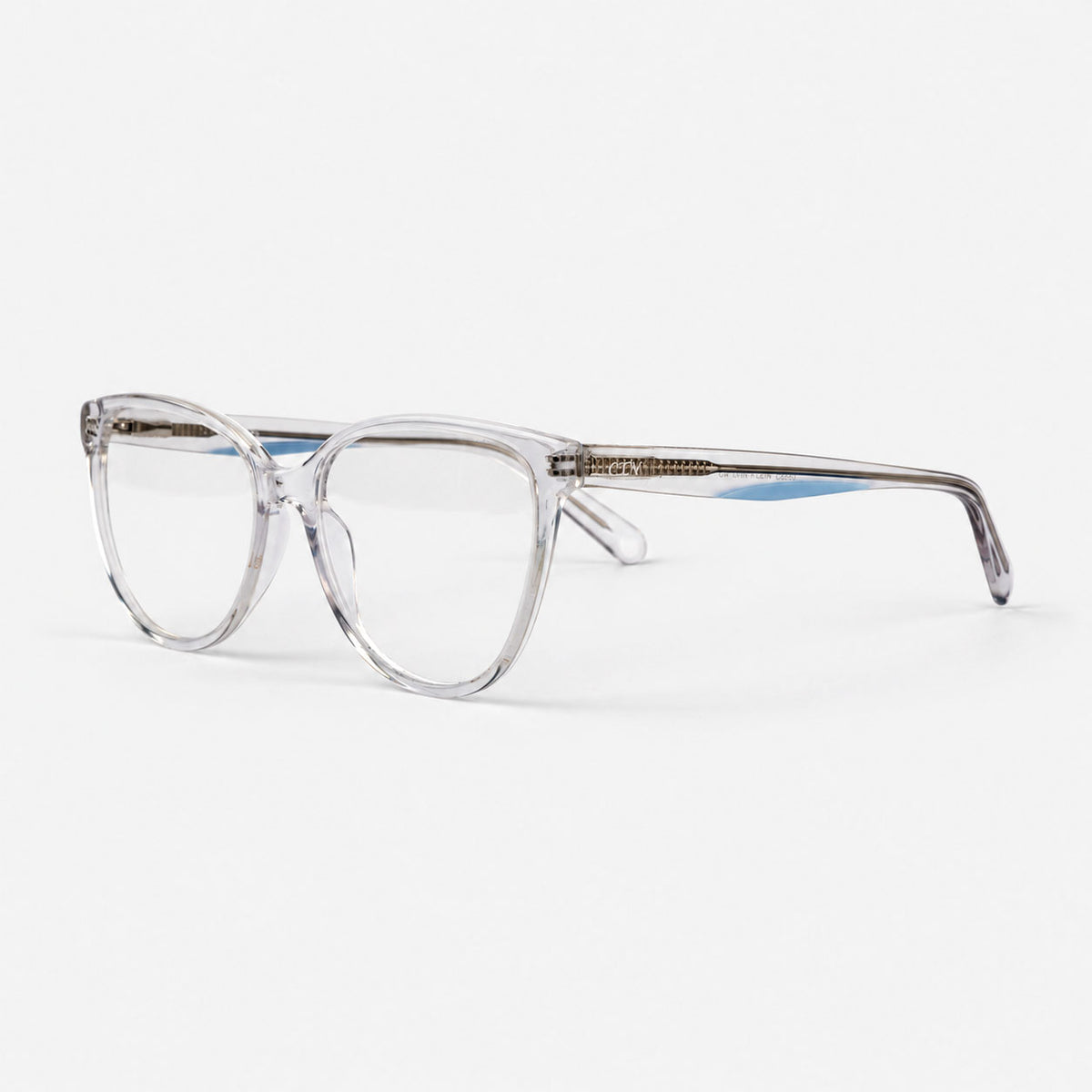 Gafas de acetato transparente brillante estilo ojo de gato Picle